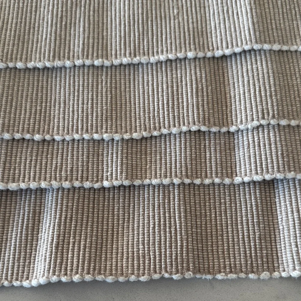 4 West Elm Light Gray Placemats